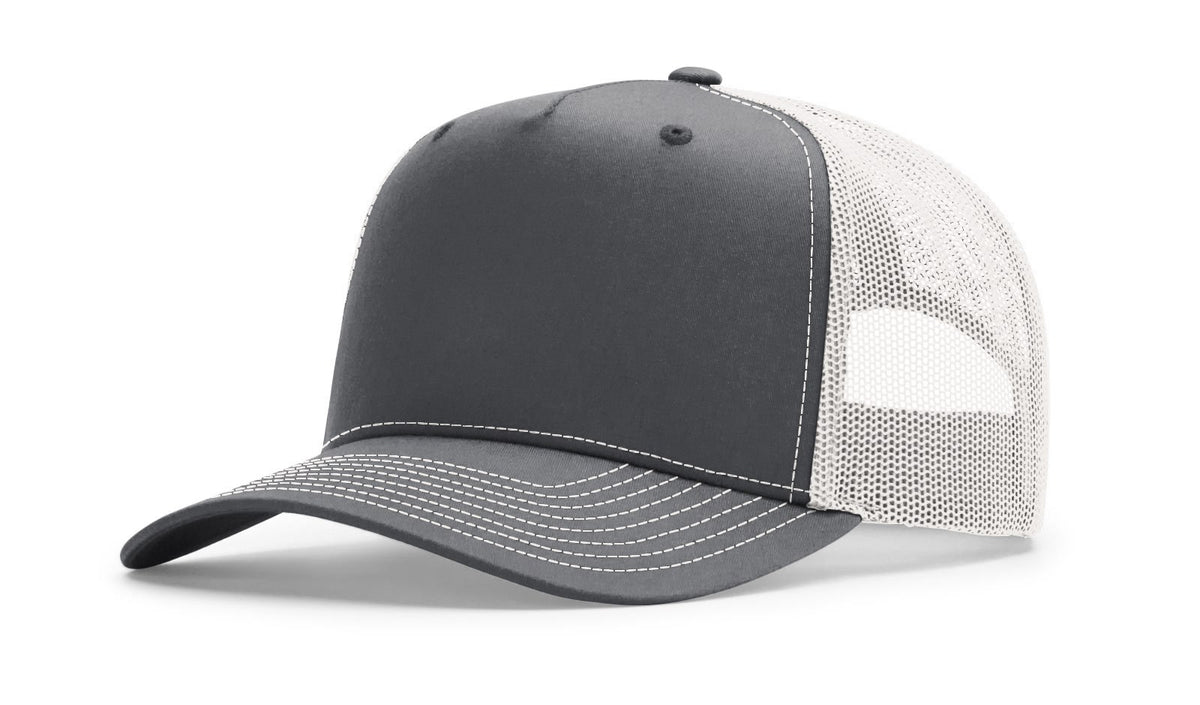 Charcoal/Ice Grey Five Panel Champ Trucker
