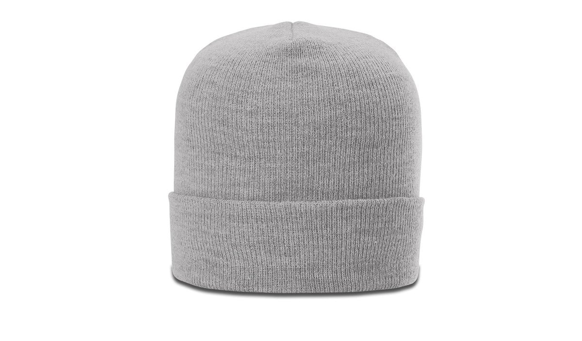 Heather Grey Heathered Beanie with Cuff