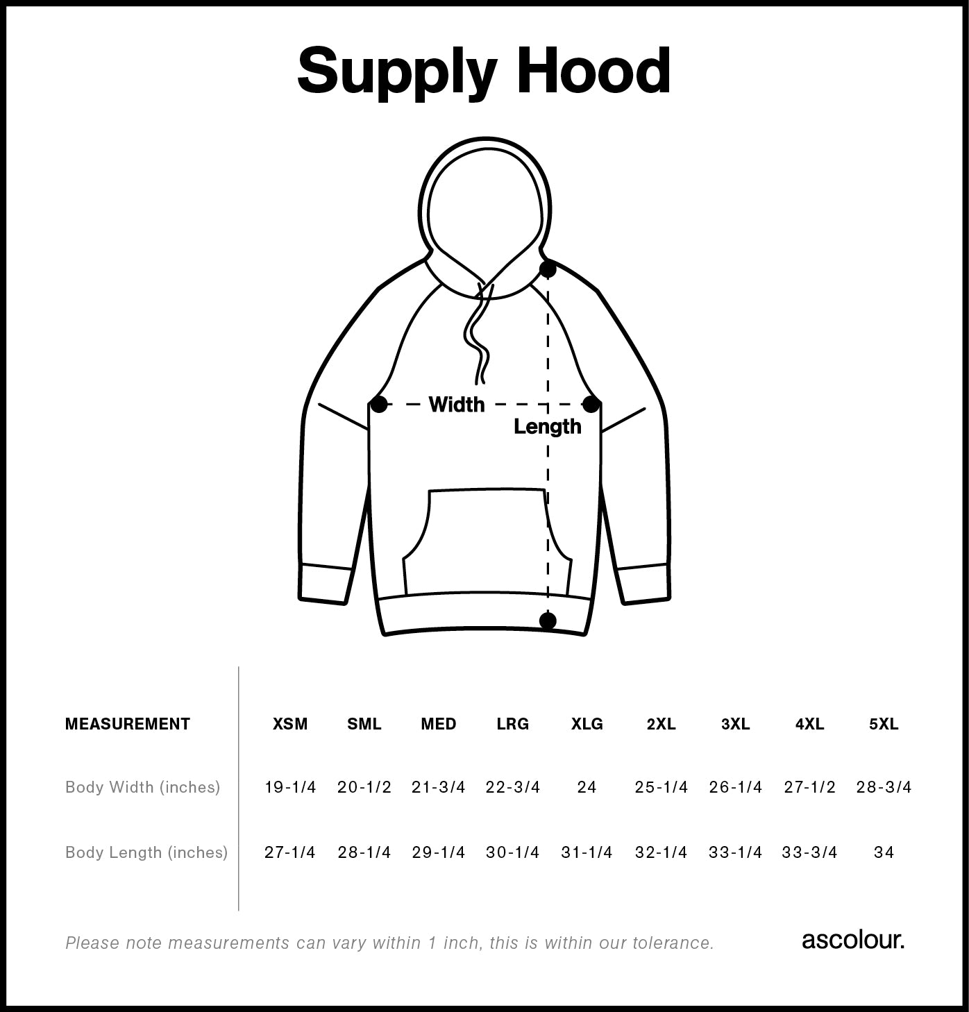 Supply Hood | 5101  grouped