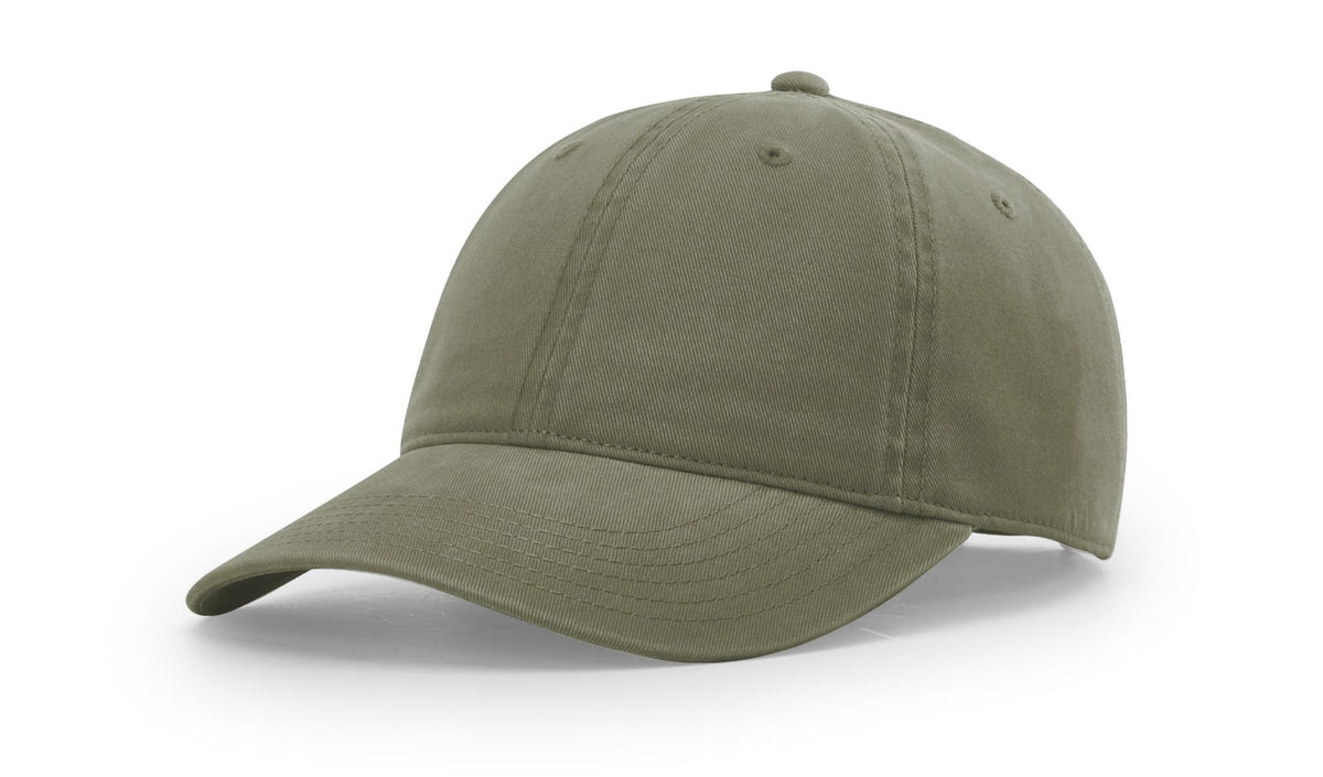 Olive GARMENT WASHED BRUSHED TWILL