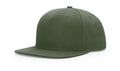Army Olive Pinch Front Structured Snapback