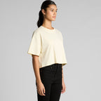 Right View of  Wo's Martina Crop Tee | 4093  grouped