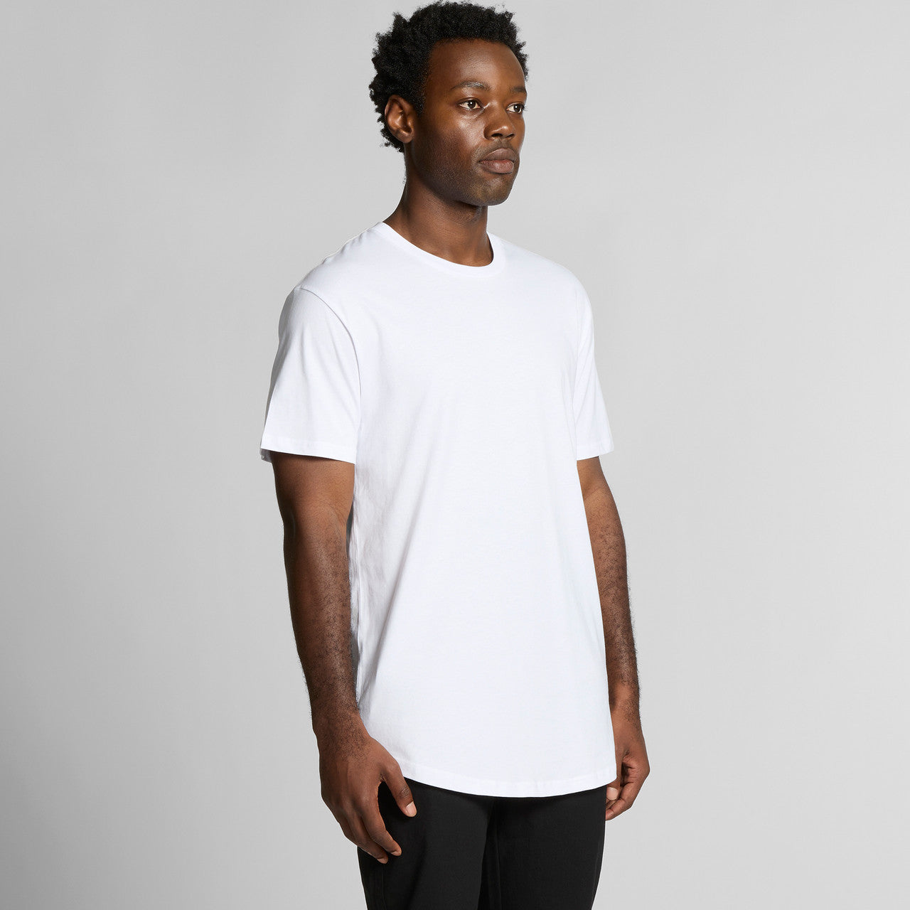 Right View of  Staple Curve Tee | 5076  grouped