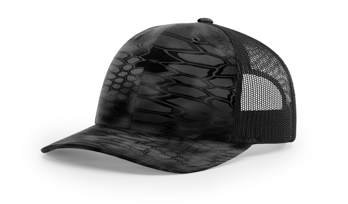 Kryptek Typhon/Black Printed Trucker