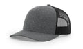Black Heather/Black Low Pro Heather Trucker