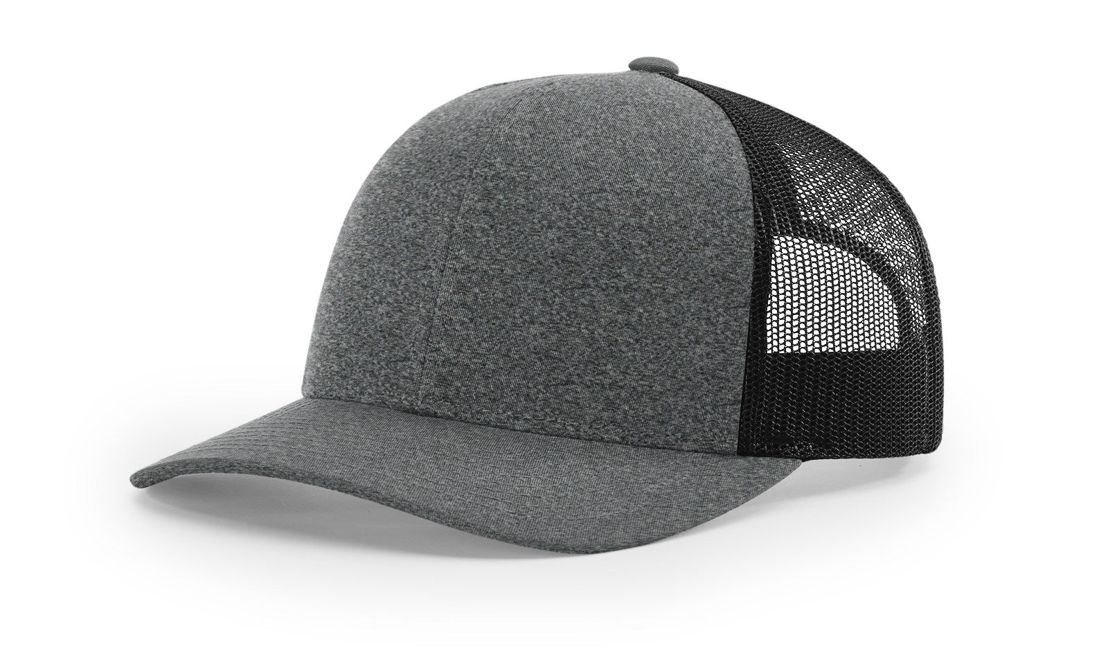 Black Heather/Black Low Pro Heather Trucker