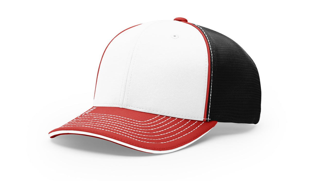 White/Black/Red Pulse Sportmesh R-Flex