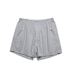 SMOKE/WHITE Boxer Fine Stripe Shorts | 1216