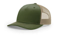 Army Olive/Tan Five Panel Trucker