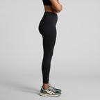 Left View of  Wo's Active Seamless Leggings | 4634  grouped