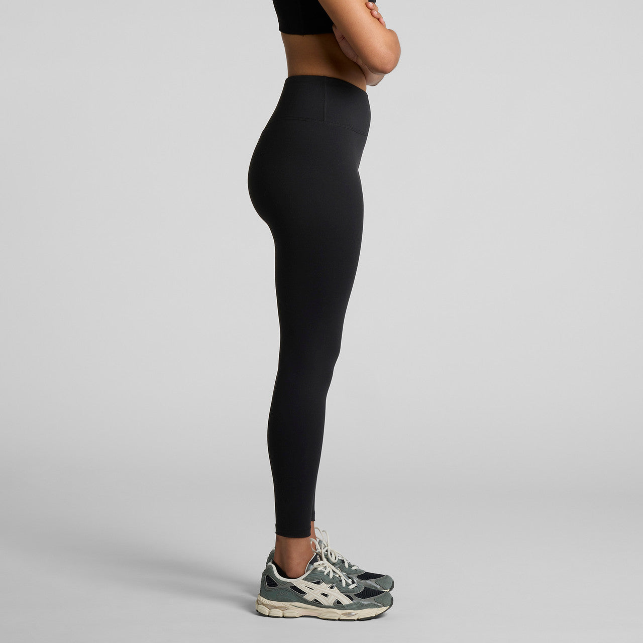 Left View of  Wo's Active Seamless Leggings | 4634  grouped