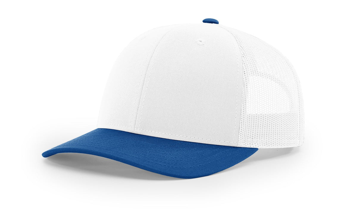 White/Royal Trucker