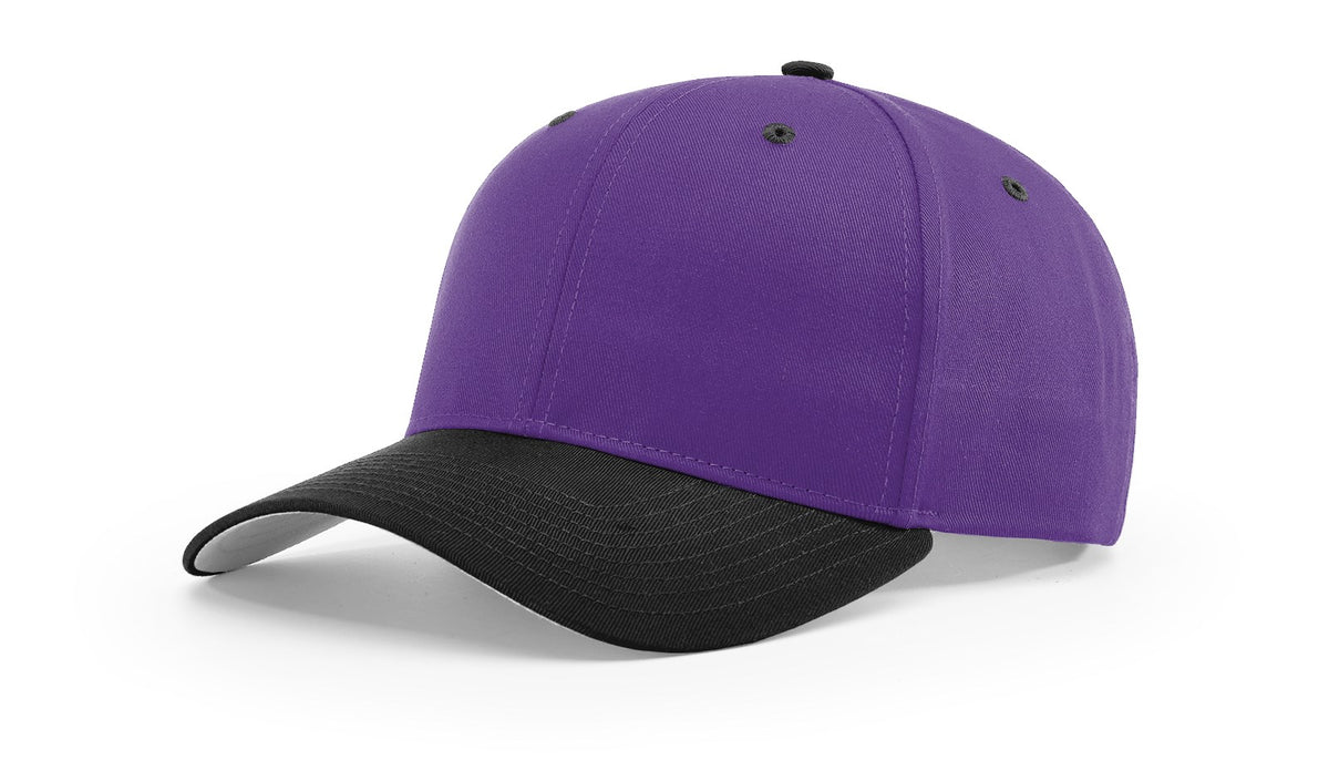 Purple/Black Pro Twill Snapback