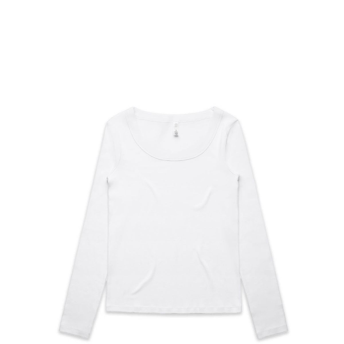 Wo's Organic Rib L/S Tee | 4075  grouped