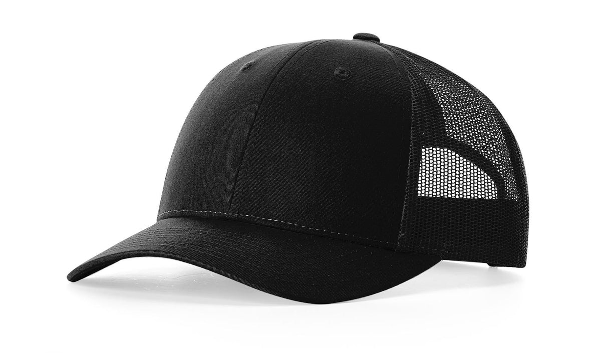 Black Low Pro Trucker