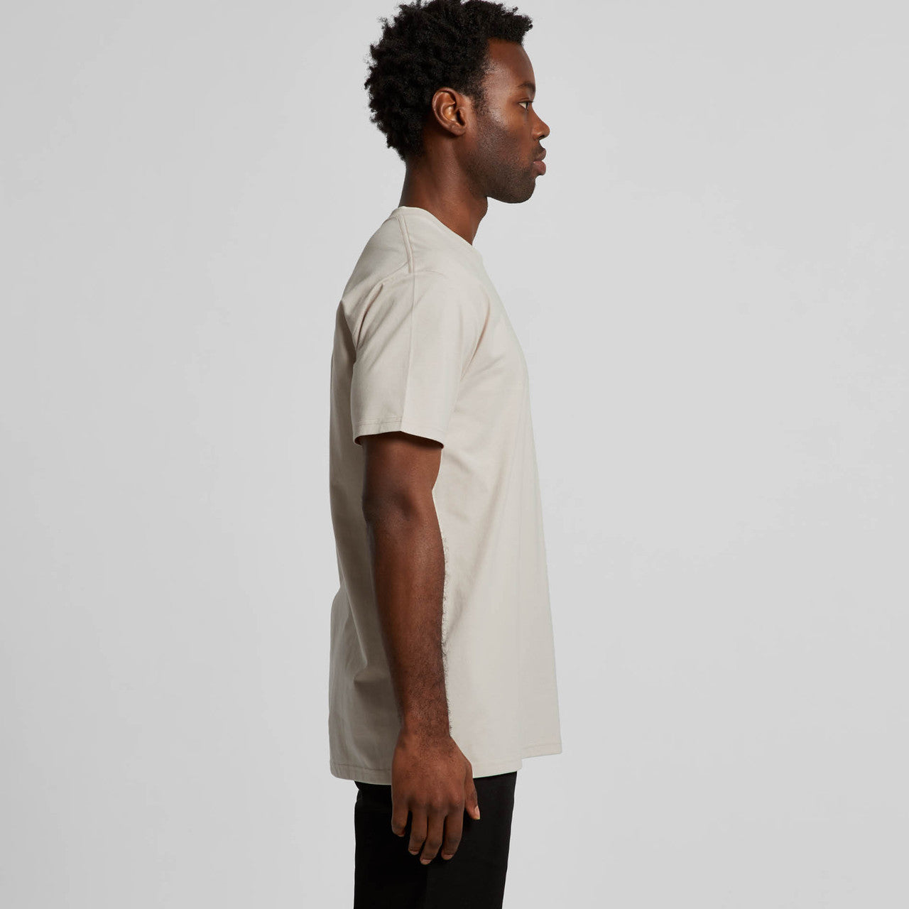 Left View of  Staple Tee | 5001  grouped
