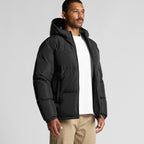 Right View of  Hooded Puffer Jacket | 5590  grouped