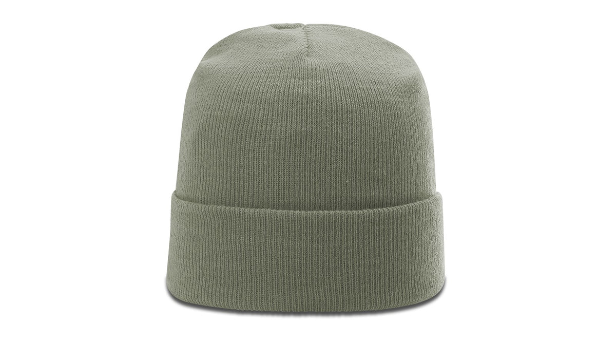 Loden Solid Beanie with Cuff