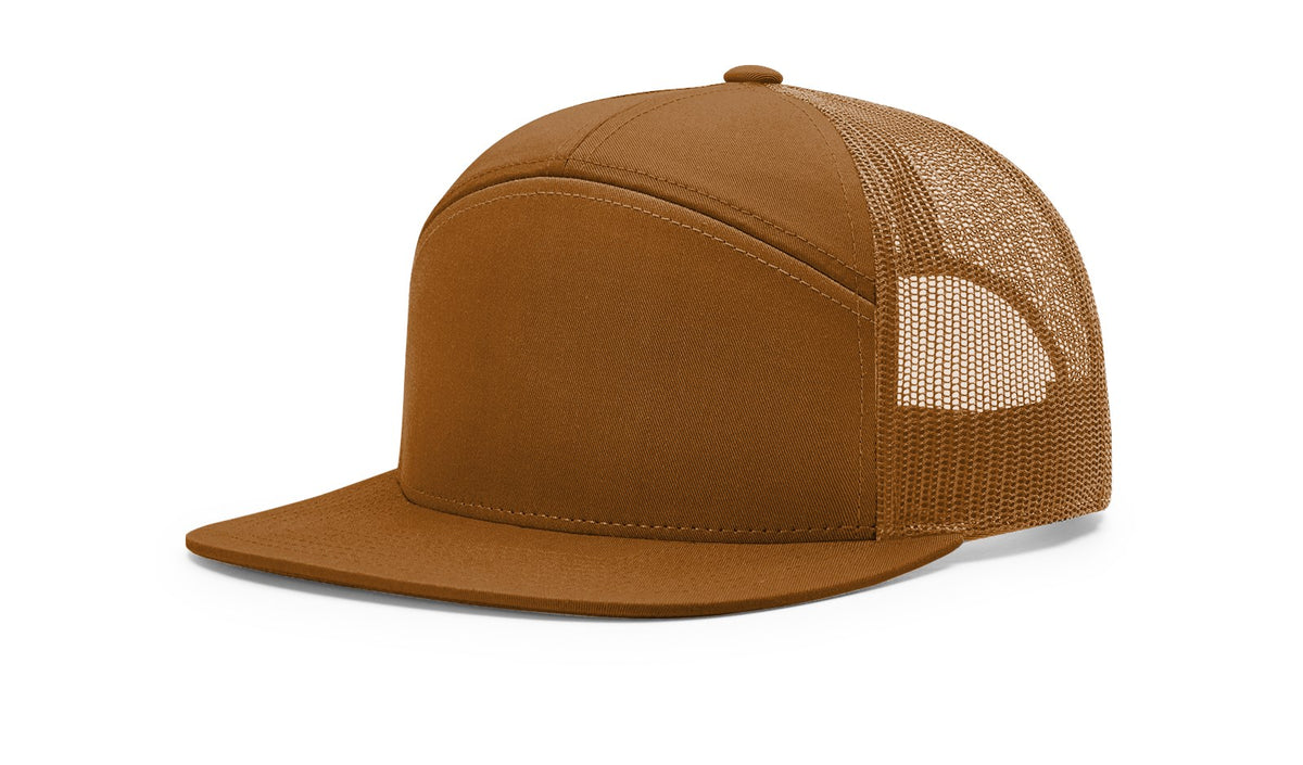 Caramel 7 Panel Mesh Back