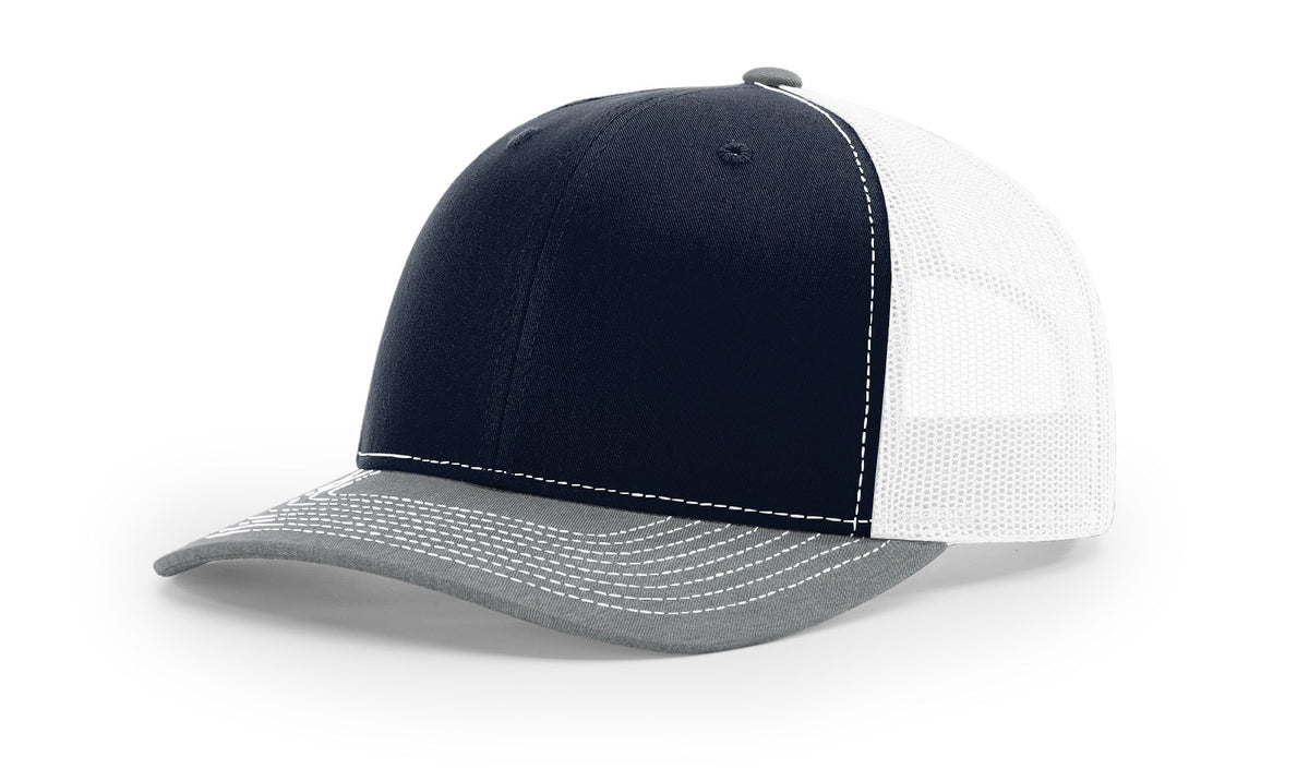 Navy/White/Heather Grey Trucker