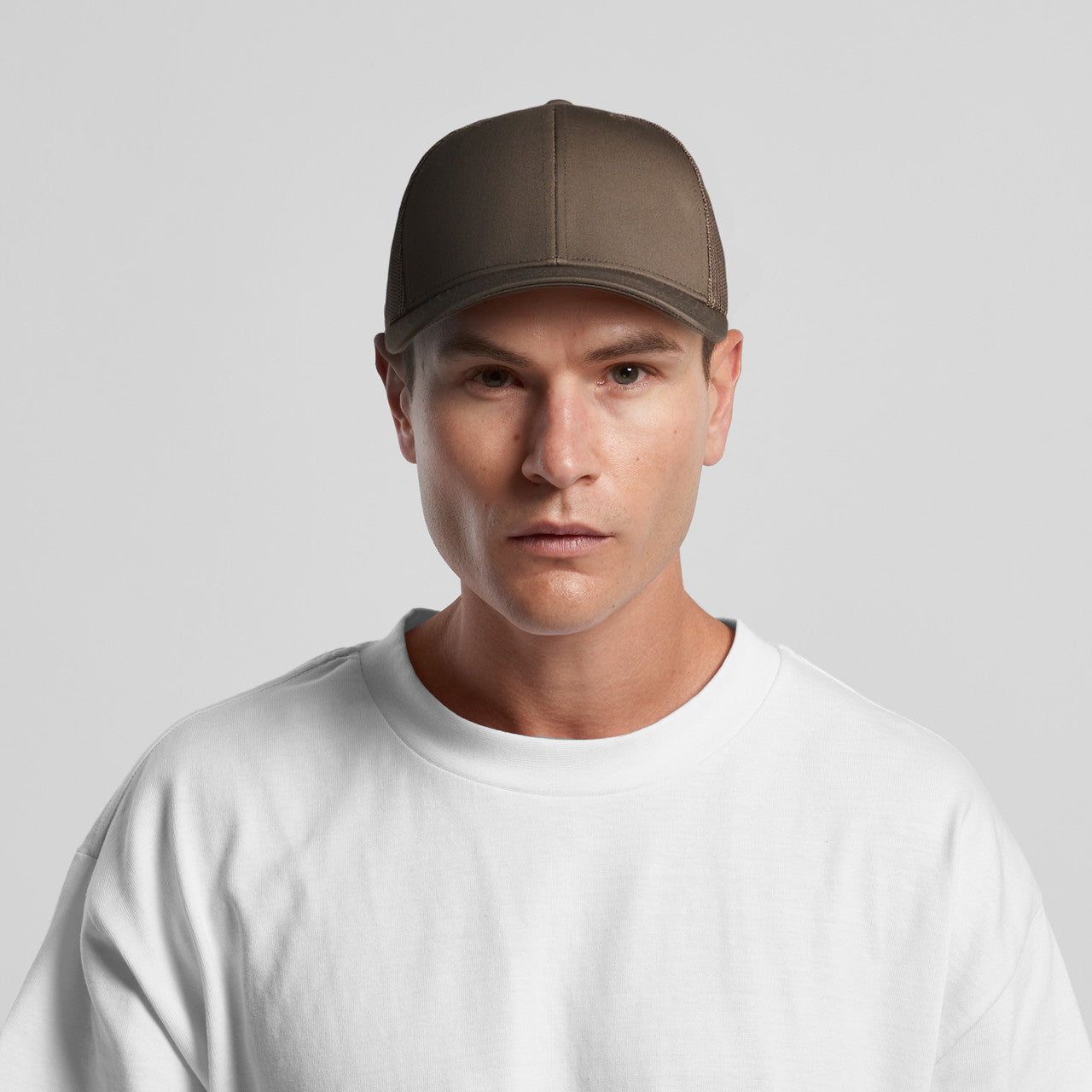 Right View of  Mesh Trucker Cap | 1190  grouped