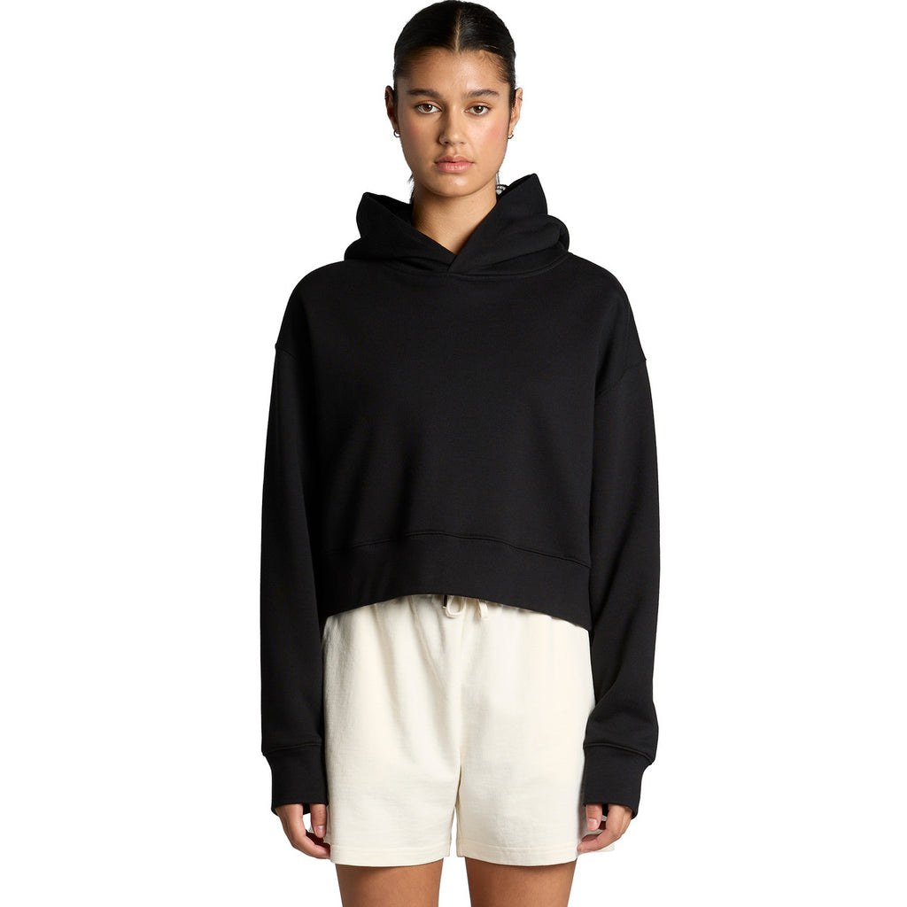 Front View of  Wo's Relax Crop Hood | 4168  grouped