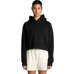 Front View of  Wo's Relax Crop Hood | 4168  grouped