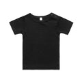 BLACK Organic Infant Wee Tee | 3001
