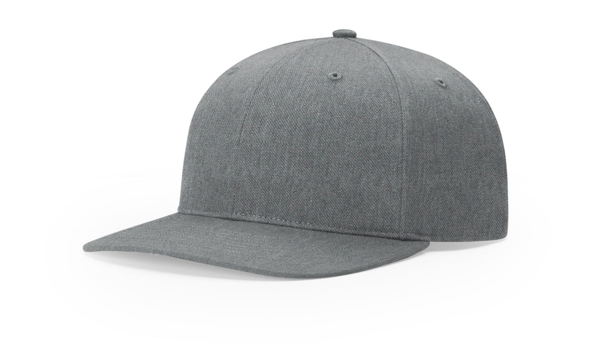 Heather Grey Twill Cap