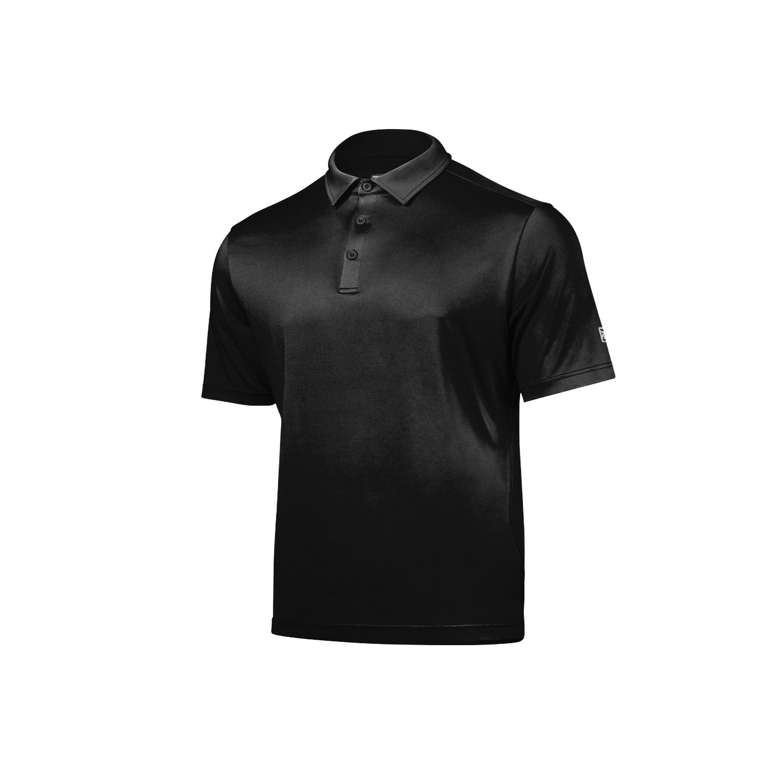 Black Men's Stock Salvo Polo