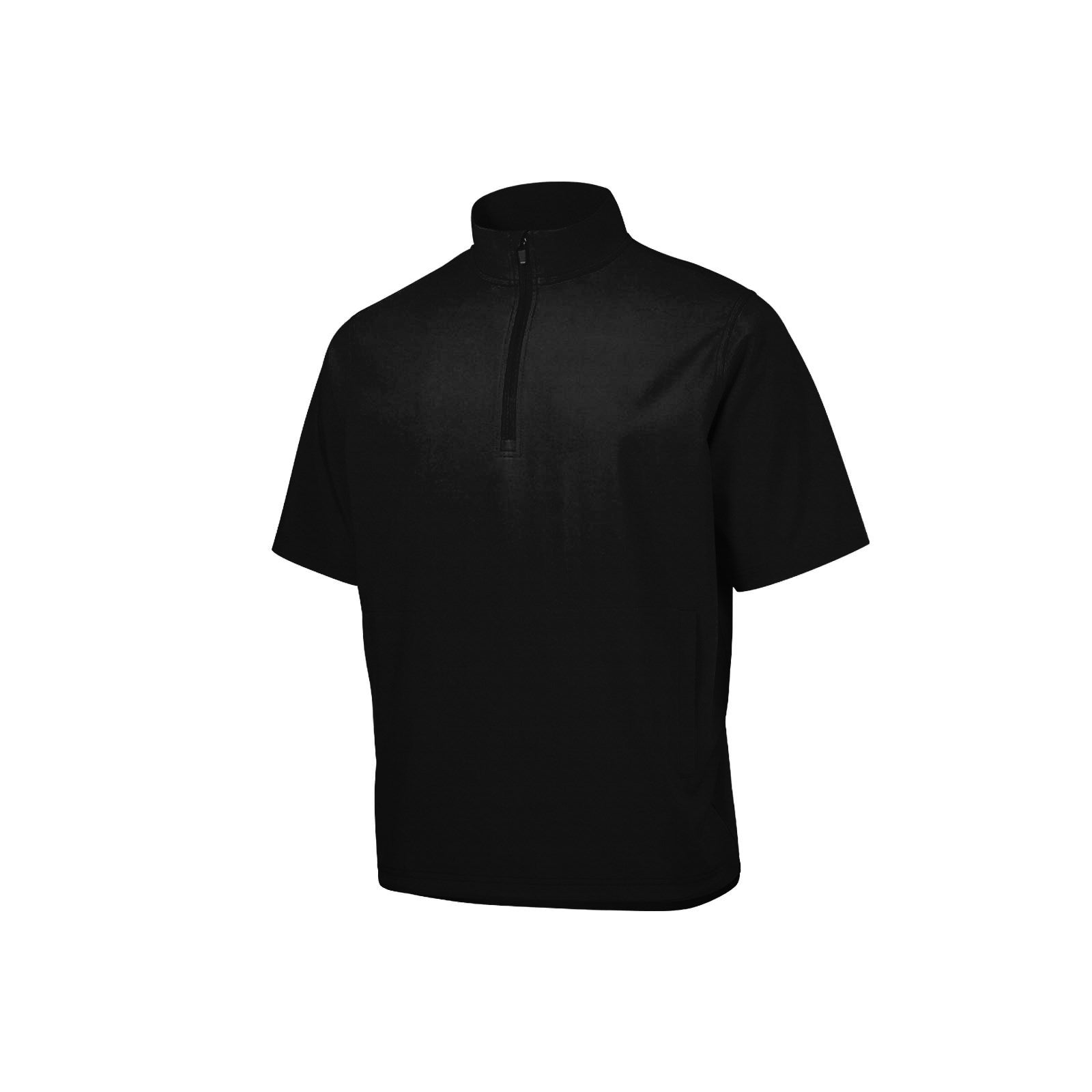 Black Men's Stock Barrage Wind Shirt