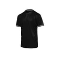 Black/White Youth Stock Select Baseball 2-Button Jersey