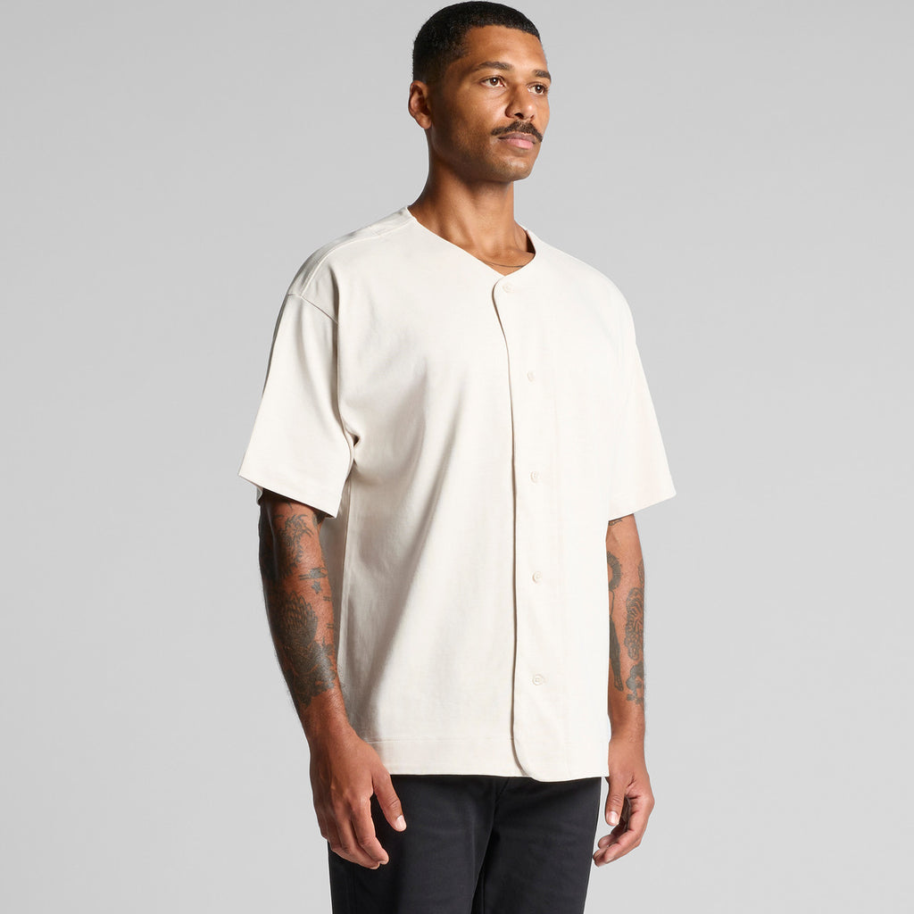 Right View of  Heavy Baseball Jersey | 5423  grouped