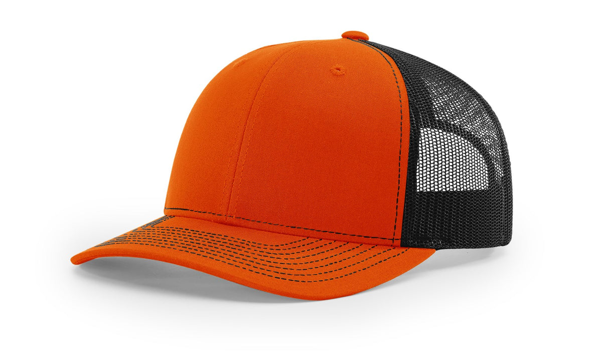 Orange/Black Trucker