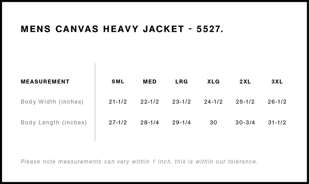 Canvas Heavy Jacket | 5527  grouped