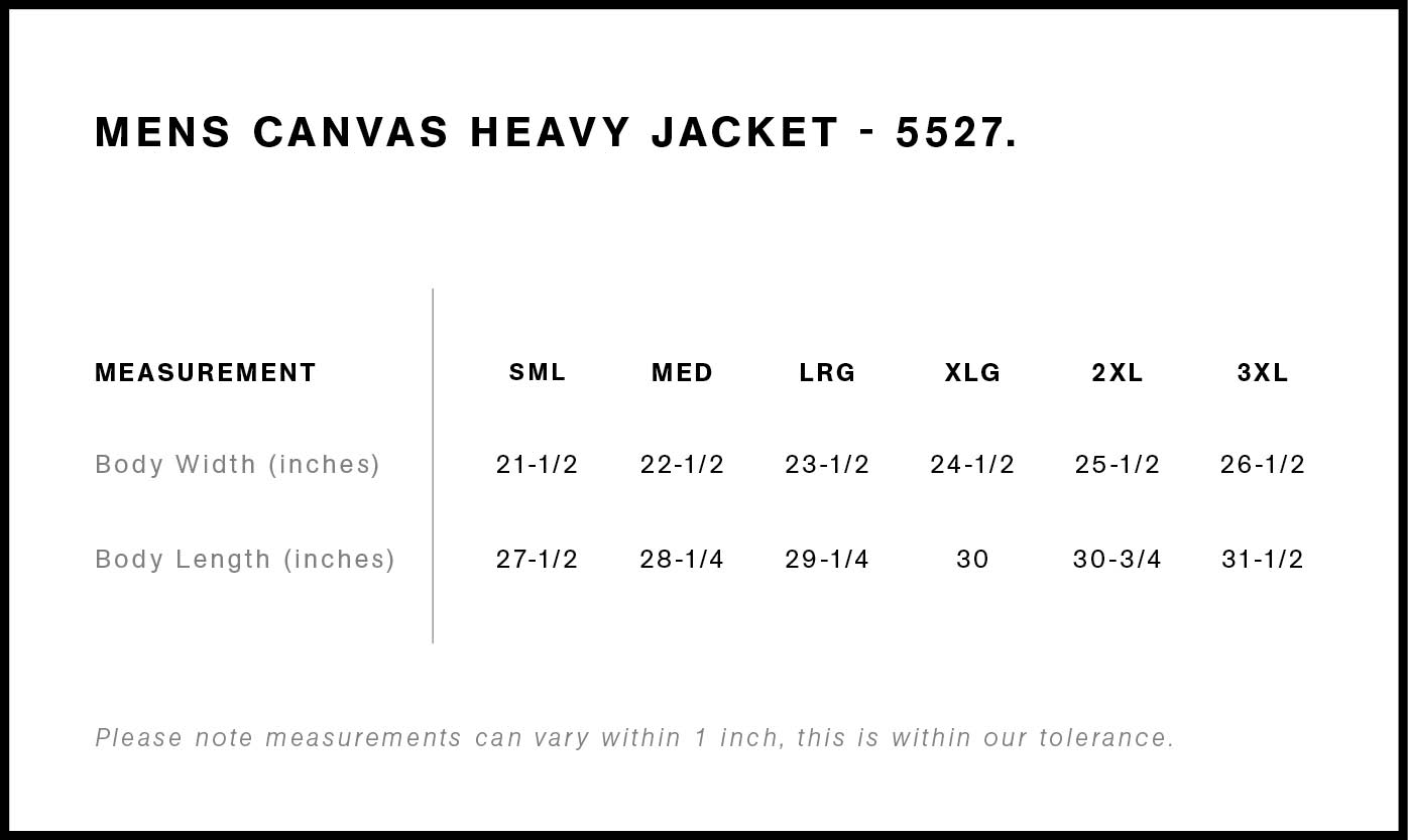 Canvas Heavy Jacket | 5527  grouped
