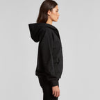 Left View of  Wo's Relax Zip Hood | 4162  grouped