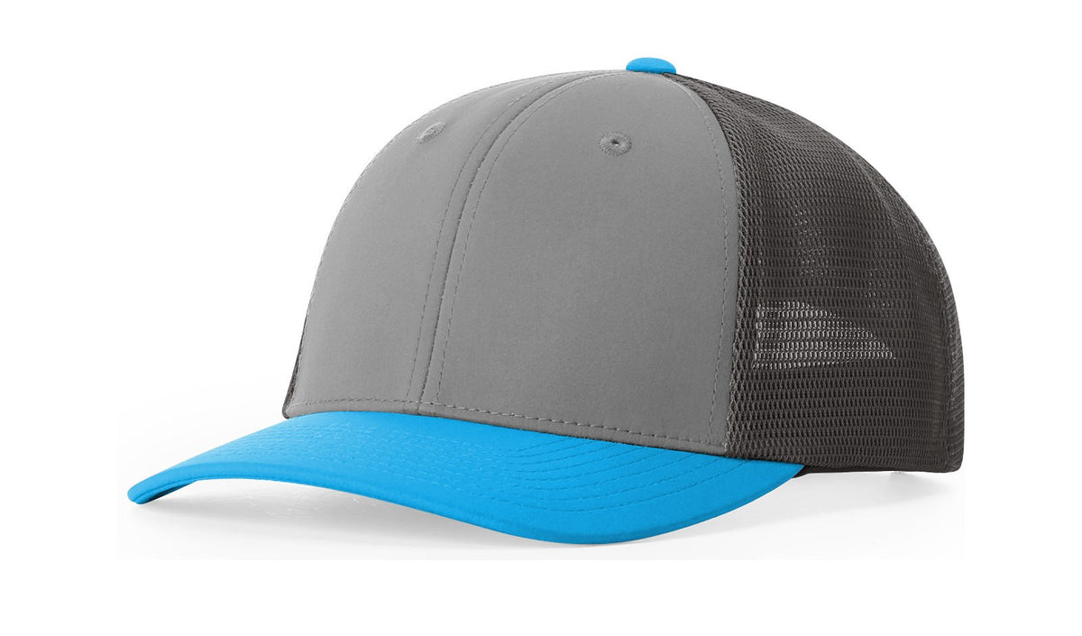 Cement Grey/Dark Charcoal/Pool Hood River Performance Trucker