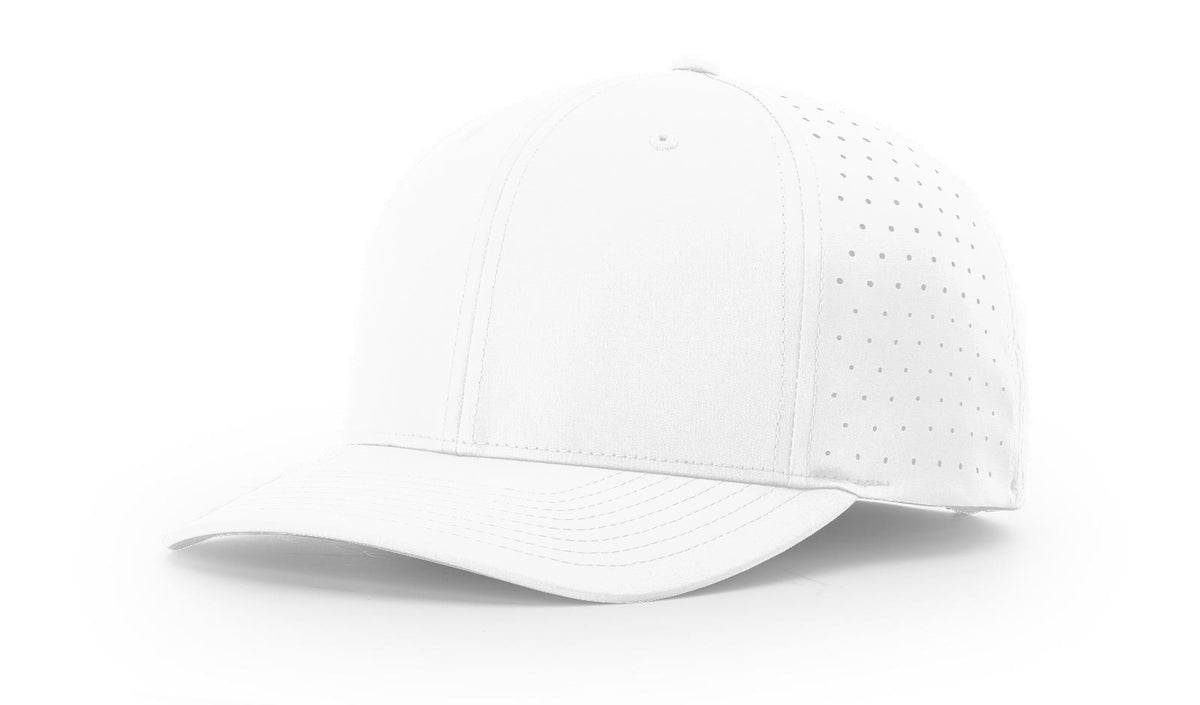 White Laser Perf R-Flex Snapback
