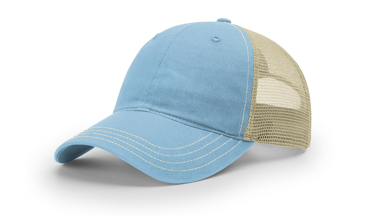 Columbia Blue/Khaki Garment Washed Trucker
