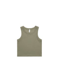 Wo's Organic Rib Crop Tank | 4064G  grouped