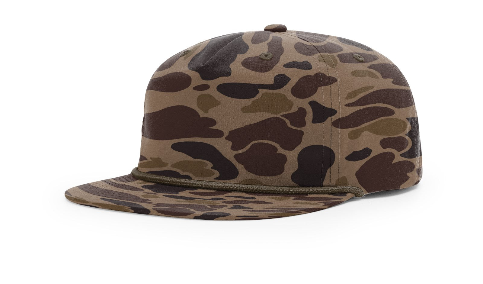 Bark Duck Camo w/ Brown Rope Printed Umpqua Gramps Cap