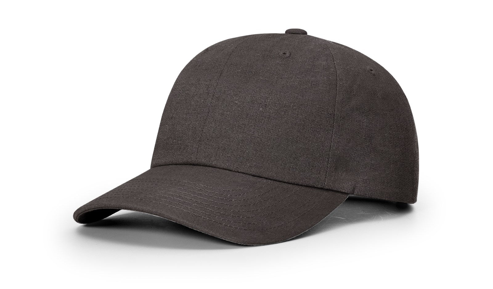 Dark Charcoal Premium Linen Dad Cap