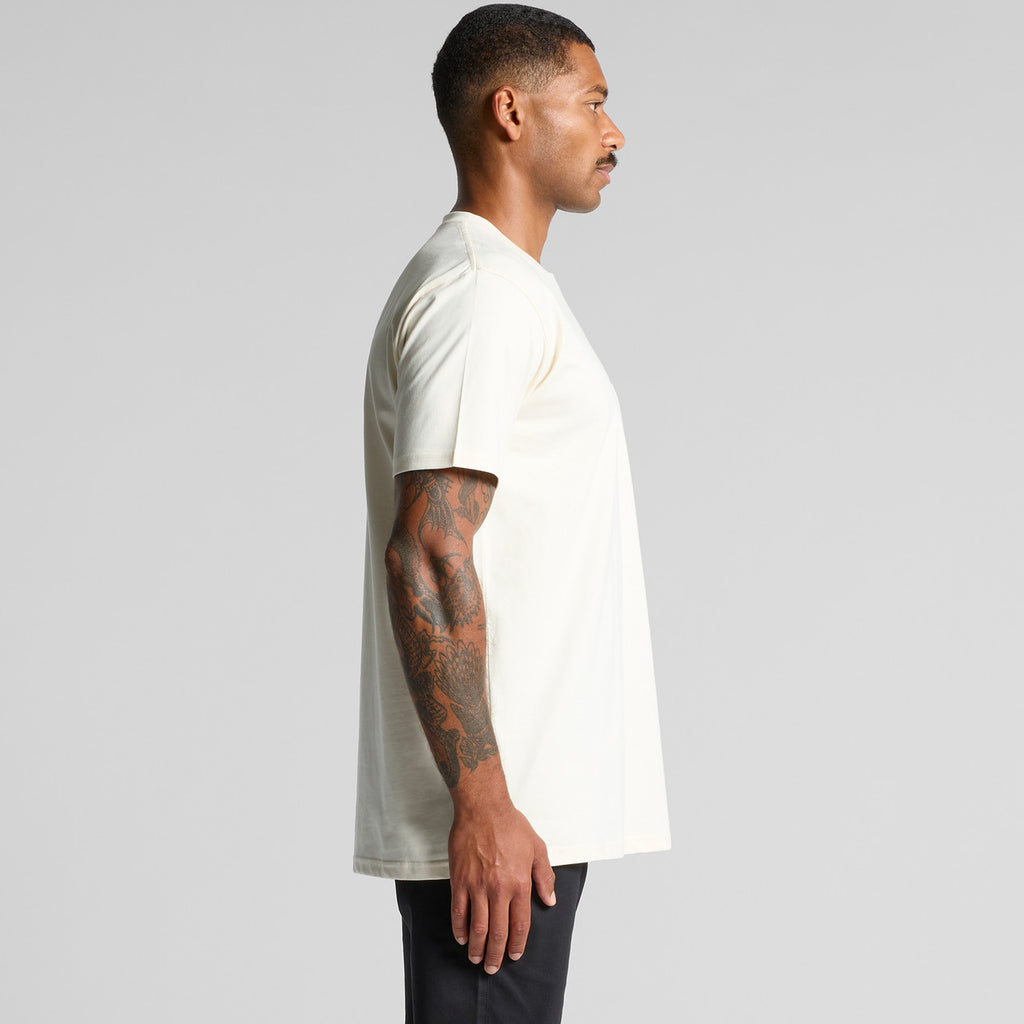 Left View of  Classic Pocket Tee | 5027  grouped