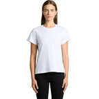 Front View of  Wo's Basic Tee | 4051  grouped