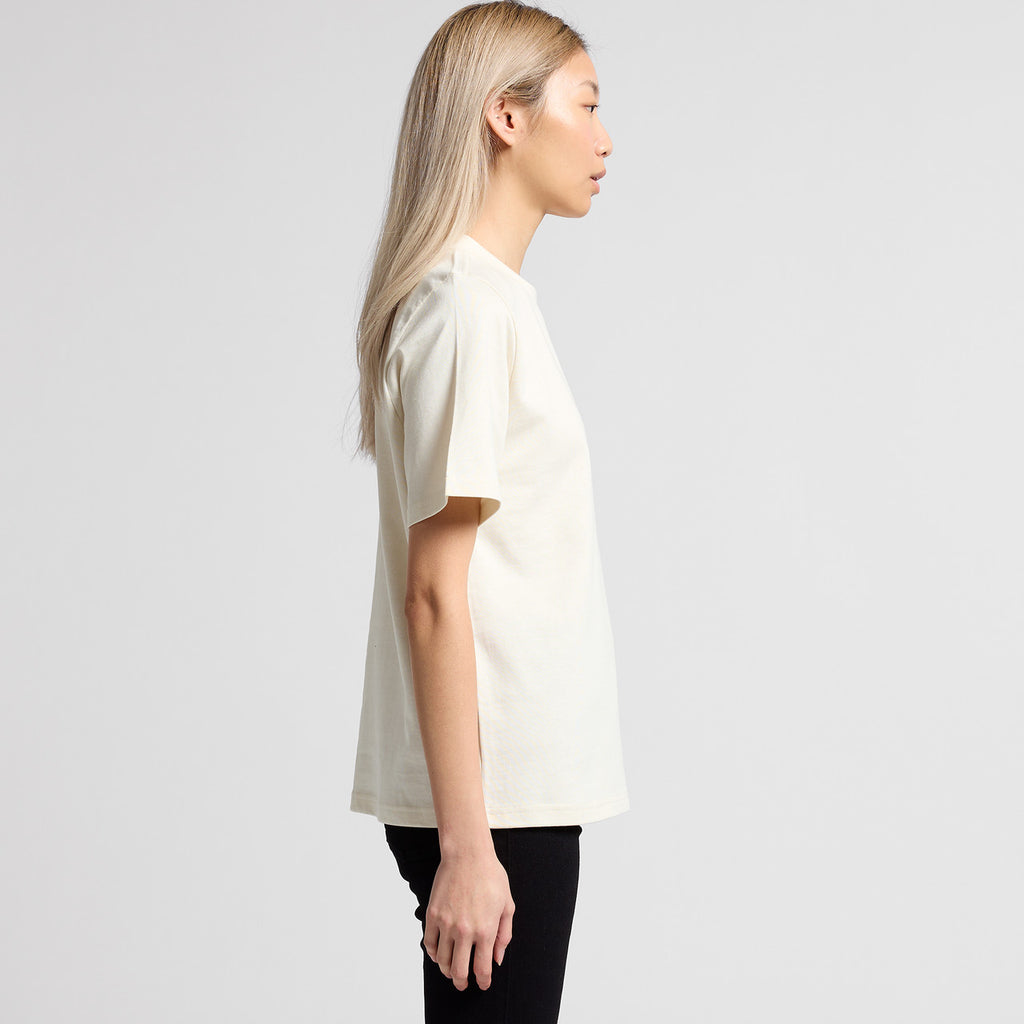 Left View of  Wo's Heavy Tee | 4080  grouped