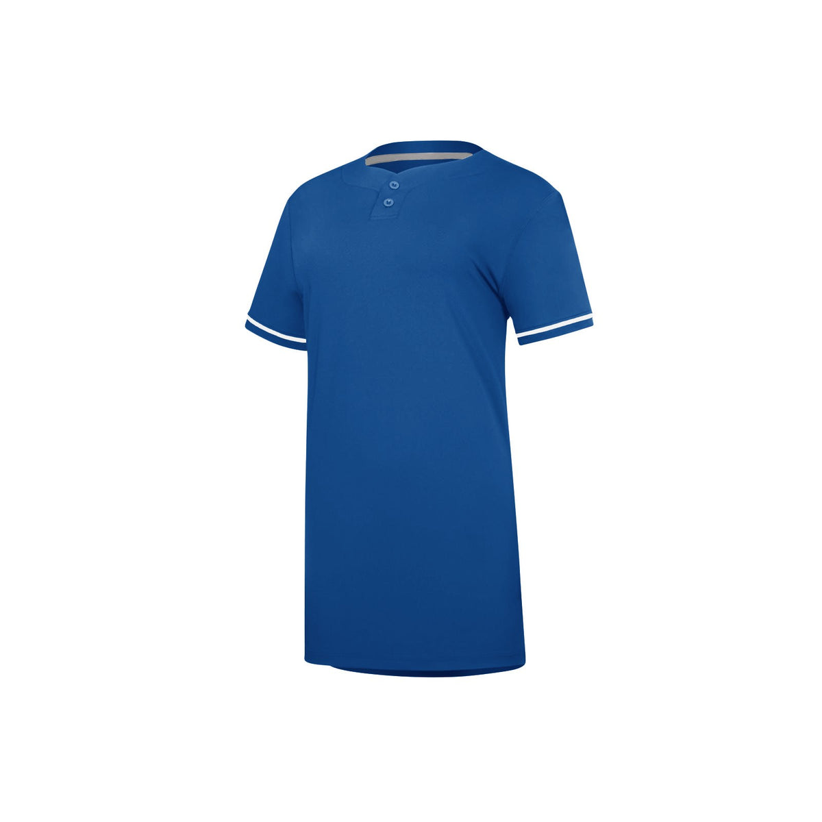Royal/White Youth Stock Select Softball 2-Button Jersey