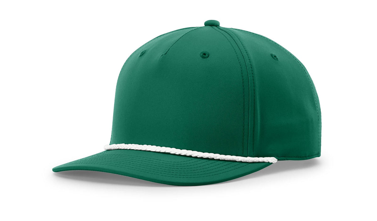 Kelly-White 5 Panel Classic Rope Cap