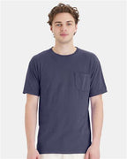 Anchor Slate Garment-Dyed Pocket T-Shirt - GDH150