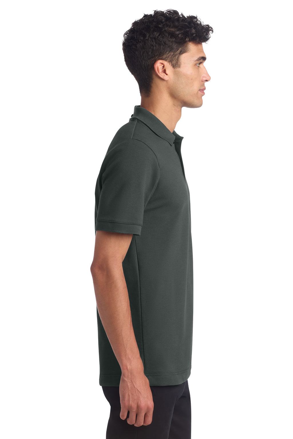 AnchorGrey Mercer+Mettle Stretch Heavyweight Pique Polo MM1000